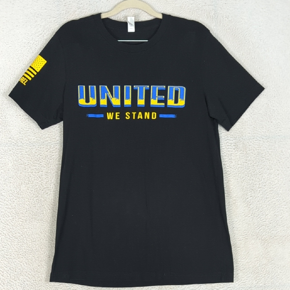 Nine Line Apparel Men's United We Stand American Flag Tee Shirt‎ Size M